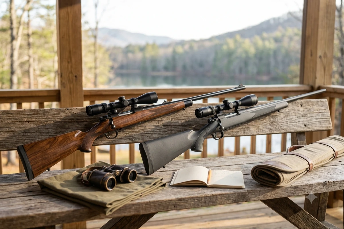 Wood vs. Synthetic Rifle Stocks